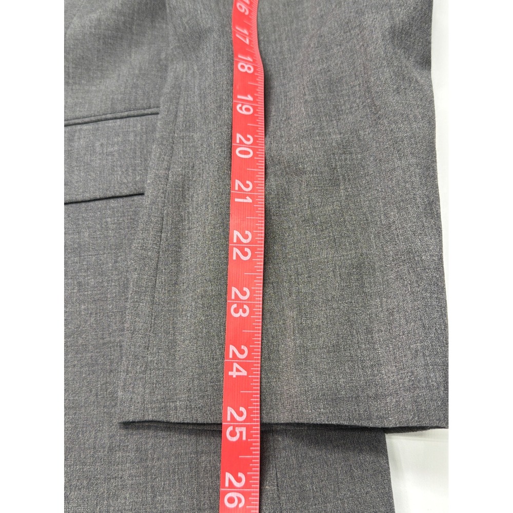 John Varvatos USA Mens Grey‎ Wool Blend 2 Button Blazer Sport Coat 46R - Picture 6 of 11